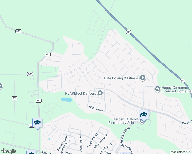 map of restaurants, bars, coffee shops, grocery stores, and more near Cooks Petrel in San Antonio