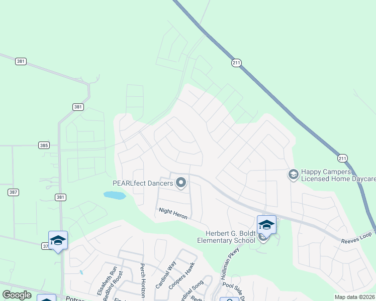 map of restaurants, bars, coffee shops, grocery stores, and more near Snowy Egret in San Antonio