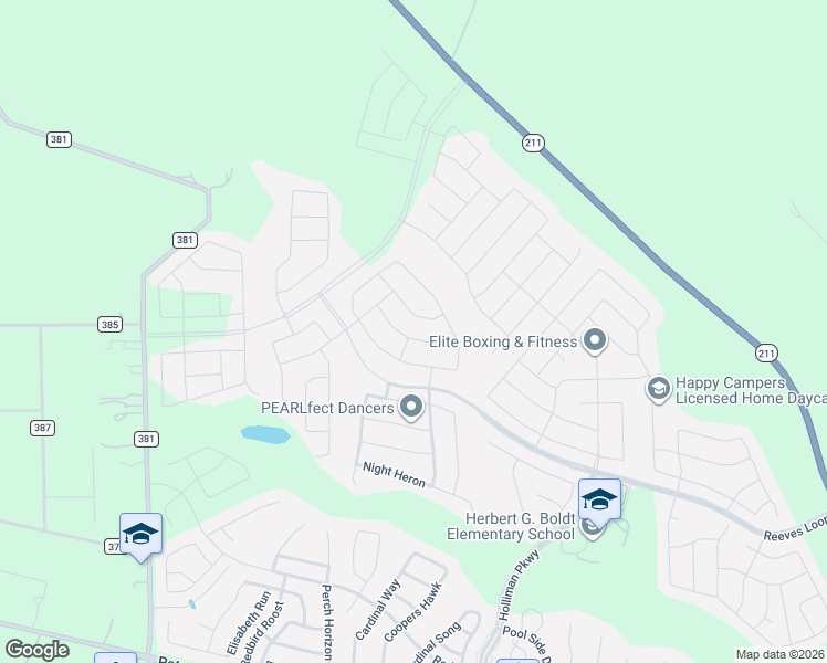 map of restaurants, bars, coffee shops, grocery stores, and more near Snowy Egret in San Antonio