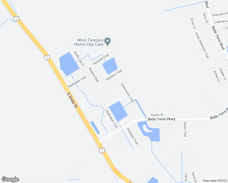 map of restaurants, bars, coffee shops, grocery stores, and more near 7 Kalverton Court in Palm Coast