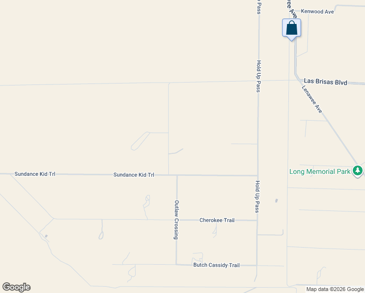 map of restaurants, bars, coffee shops, grocery stores, and more near 422 Sundance Kid Trail in Del Rio