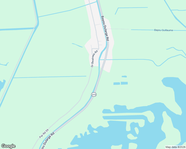 map of restaurants, bars, coffee shops, grocery stores, and more near 1478-1728 Bayou Dularge Road in Terrebonne Parish