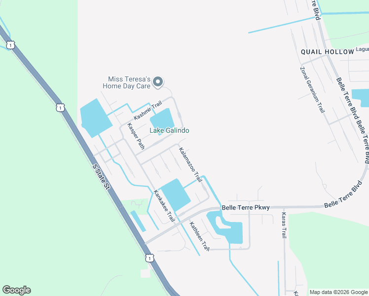 map of restaurants, bars, coffee shops, grocery stores, and more near 67 Kalamazoo Trail in Palm Coast