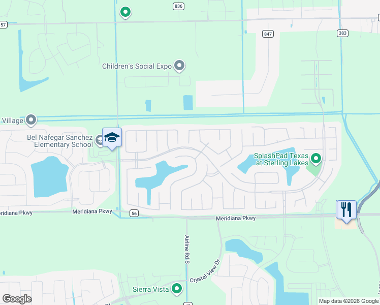 map of restaurants, bars, coffee shops, grocery stores, and more near 9643 Clear Diamond Drive in Rosharon
