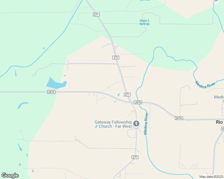 map of restaurants, bars, coffee shops, grocery stores, and more near 130 Private Road 3720 in Rio Medina