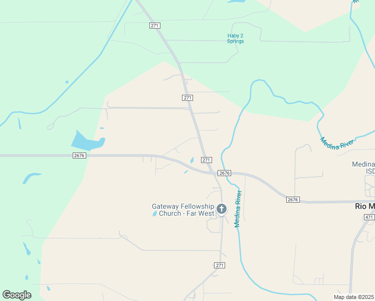 map of restaurants, bars, coffee shops, grocery stores, and more near 130 Private Road 3720 in Rio Medina