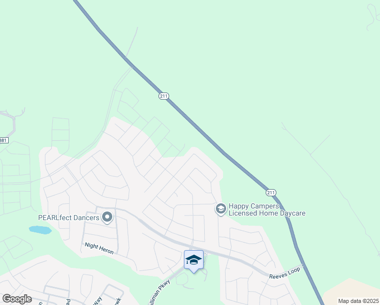 map of restaurants, bars, coffee shops, grocery stores, and more near Pintail in San Antonio