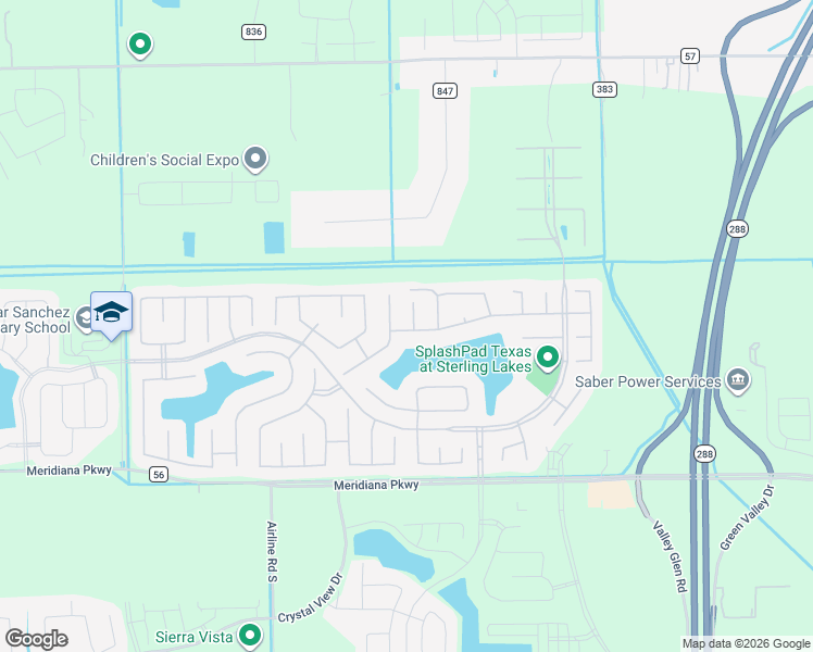map of restaurants, bars, coffee shops, grocery stores, and more near 9430 Copper Cove Lane in Rosharon