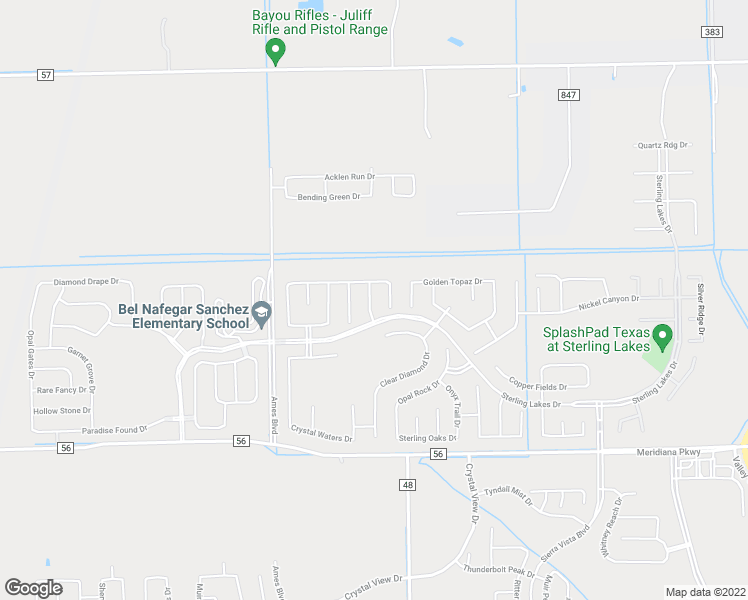 map of restaurants, bars, coffee shops, grocery stores, and more near 9419 Emerald Green Drive in Rosharon