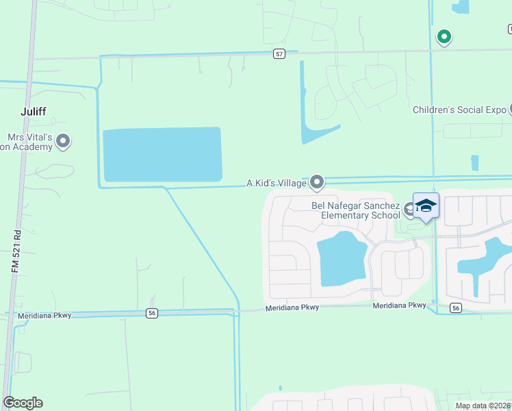 map of restaurants, bars, coffee shops, grocery stores, and more near 1107 Diamond Drape Drive in Arcola