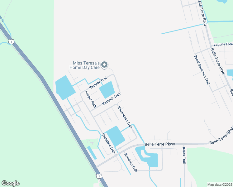 map of restaurants, bars, coffee shops, grocery stores, and more near 70 Kashmir Trail in Palm Coast