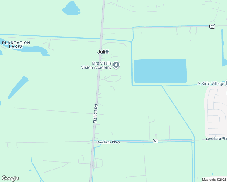 map of restaurants, bars, coffee shops, grocery stores, and more near 9621 FM 521 Road in Rosharon