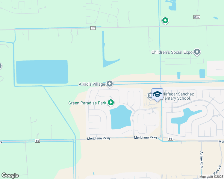 map of restaurants, bars, coffee shops, grocery stores, and more near 1111 Diamond Drape Drive in Arcola