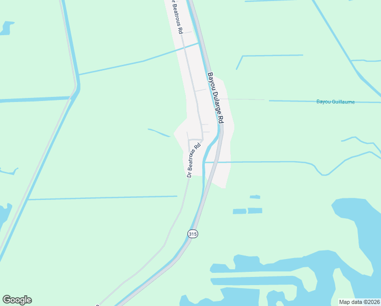 map of restaurants, bars, coffee shops, grocery stores, and more near 1471 Dr Beatrous Rd in Theriot