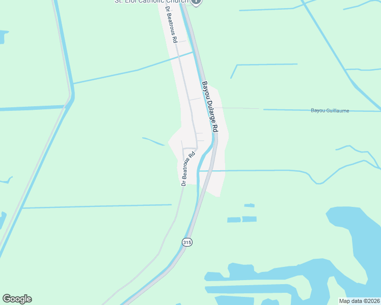 map of restaurants, bars, coffee shops, grocery stores, and more near 1459-1471 Dr Beatrous Rd in Theriot