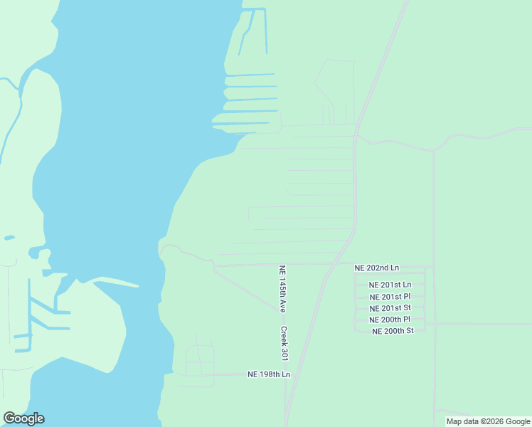 map of restaurants, bars, coffee shops, grocery stores, and more near 14468 Northeast 204th Lane in Fort McCoy