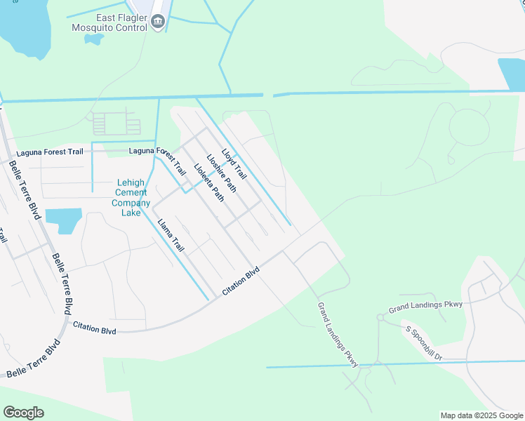 map of restaurants, bars, coffee shops, grocery stores, and more near 4 Llovera Place in Palm Coast