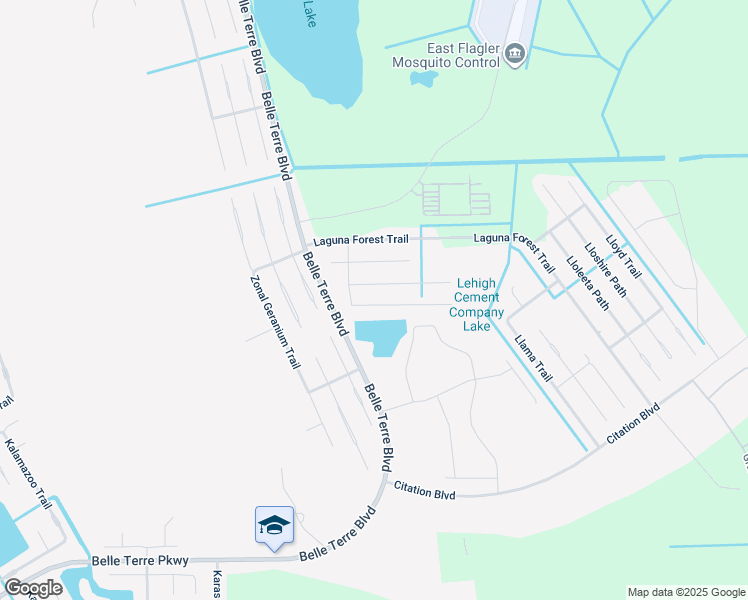 map of restaurants, bars, coffee shops, grocery stores, and more near 11 Llestone Path in Palm Coast