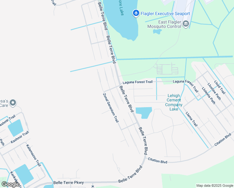 map of restaurants, bars, coffee shops, grocery stores, and more near 6 Zodiacal Place in Palm Coast