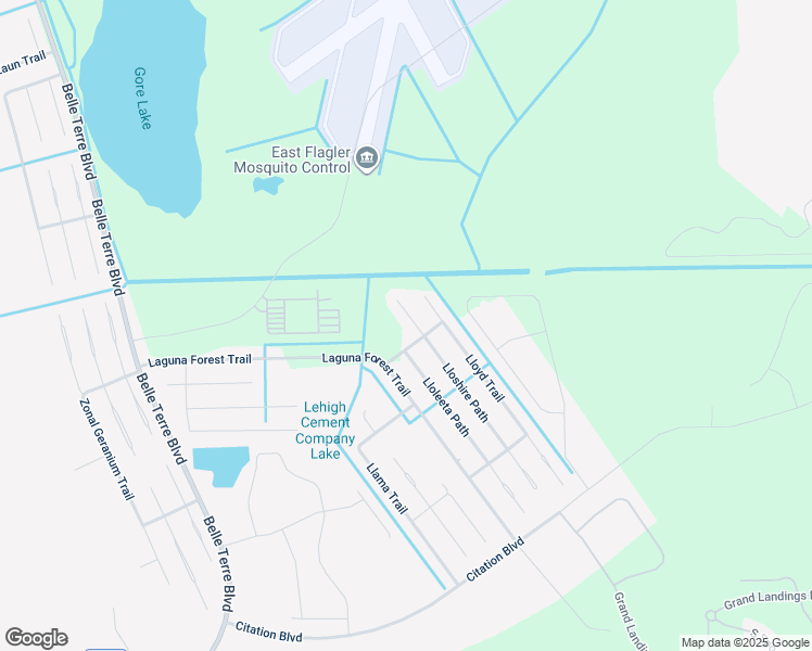 map of restaurants, bars, coffee shops, grocery stores, and more near 6 Llowick Court in Palm Coast