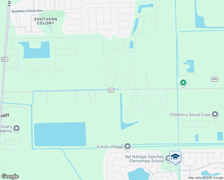 map of restaurants, bars, coffee shops, grocery stores, and more near 686 Juliff-Manvel Road in Rosharon