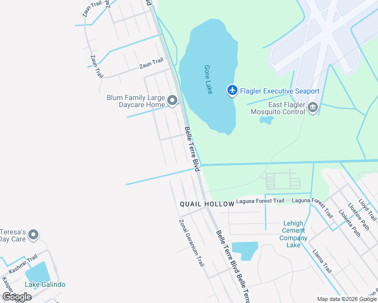 map of restaurants, bars, coffee shops, grocery stores, and more near 19 Zircon Court in Palm Coast