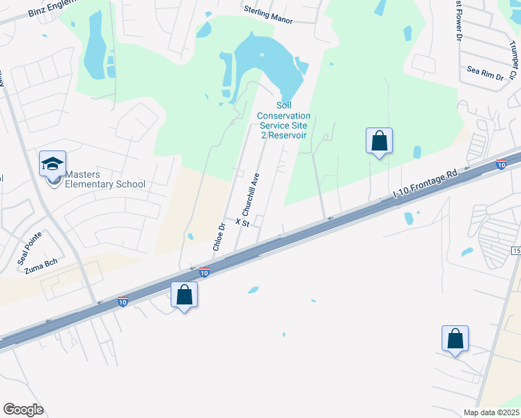 map of restaurants, bars, coffee shops, grocery stores, and more near 2911 Minnie Street in Converse