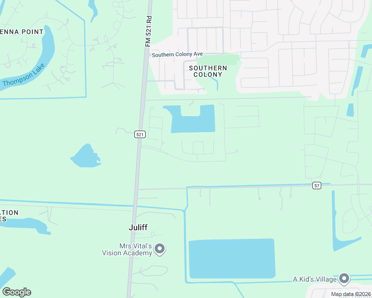 map of restaurants, bars, coffee shops, grocery stores, and more near 8803 Dalmatian way in Rosharon