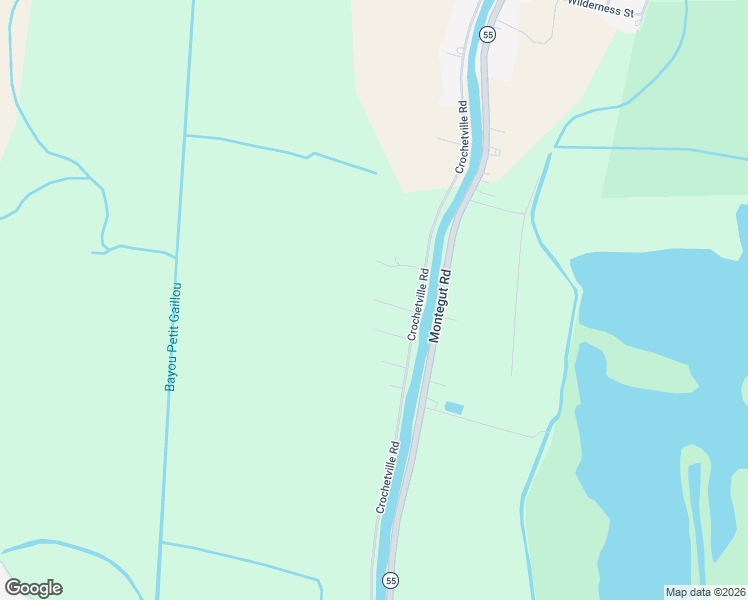 map of restaurants, bars, coffee shops, grocery stores, and more near 198 B and B Street in Montegut