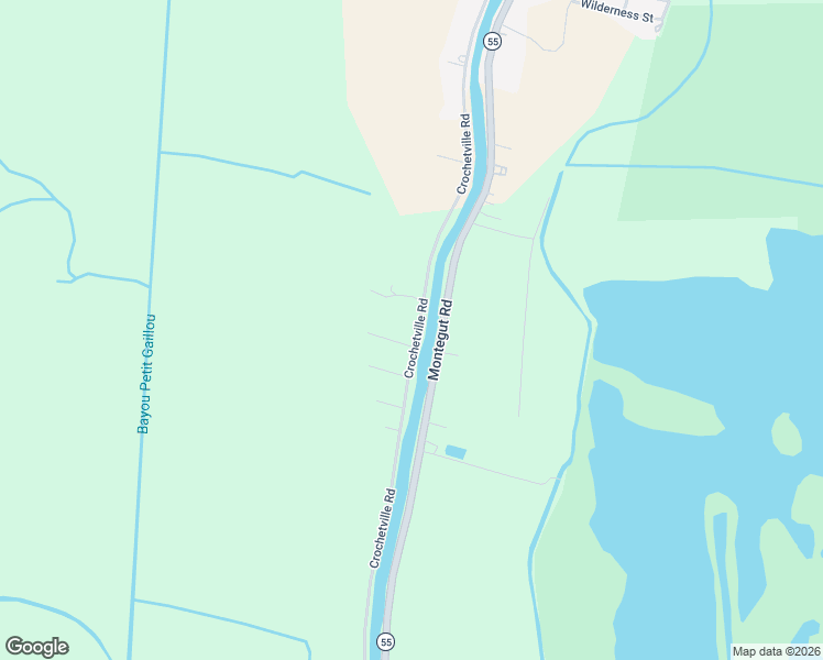 map of restaurants, bars, coffee shops, grocery stores, and more near 704-872 Crochetville Road in Montegut