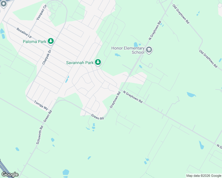 map of restaurants, bars, coffee shops, grocery stores, and more near 10925 Green Road in Converse