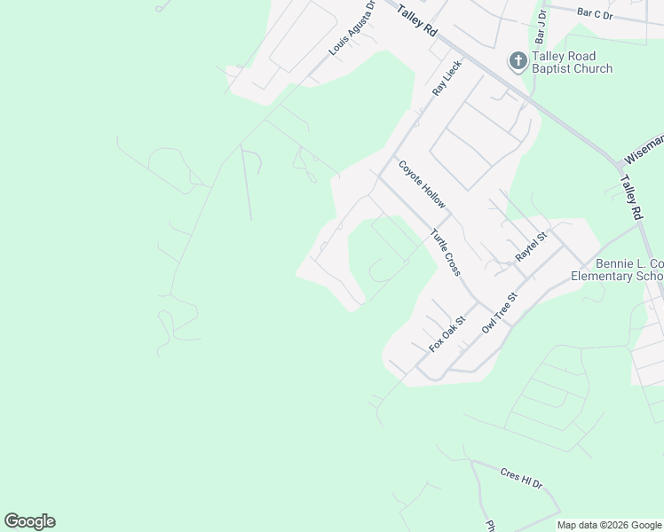 map of restaurants, bars, coffee shops, grocery stores, and more near 14011 Wild Cat Lair in San Antonio