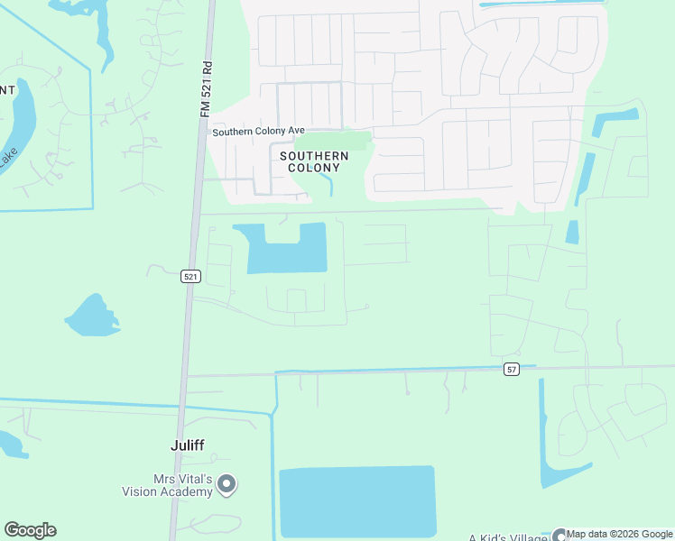 map of restaurants, bars, coffee shops, grocery stores, and more near 722 Juliff-Manvel Road in Rosharon