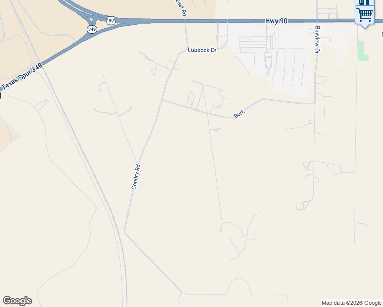 map of restaurants, bars, coffee shops, grocery stores, and more near 202 Kelly Road in Del Rio