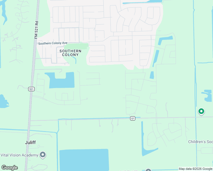 map of restaurants, bars, coffee shops, grocery stores, and more near 646 Juliff-Manvel Road in Rosharon
