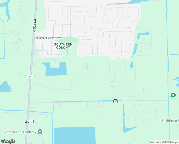 map of restaurants, bars, coffee shops, grocery stores, and more near 646 Juliff-Manvel Road in Rosharon