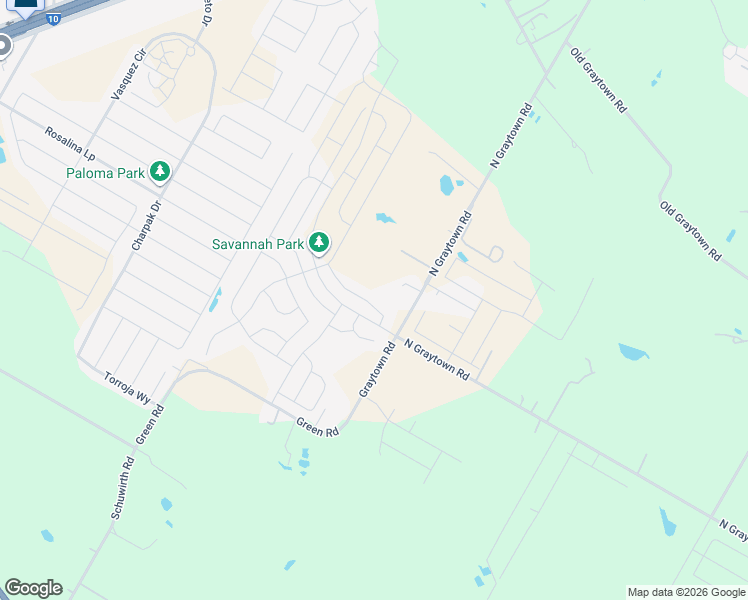 map of restaurants, bars, coffee shops, grocery stores, and more near 3177 North Graytown Road in Converse