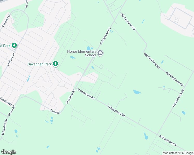 map of restaurants, bars, coffee shops, grocery stores, and more near 3354 North Graytown Road in Converse