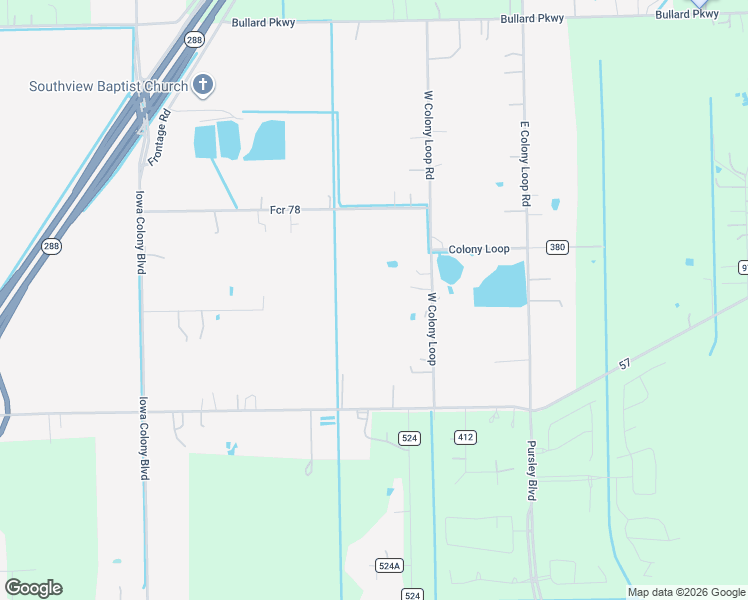 map of restaurants, bars, coffee shops, grocery stores, and more near 8691 County Road 79 in Rosharon