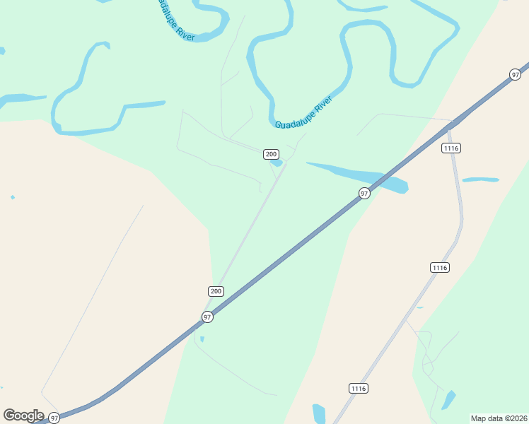 map of restaurants, bars, coffee shops, grocery stores, and more near 487 County Road 200 in Gonzales