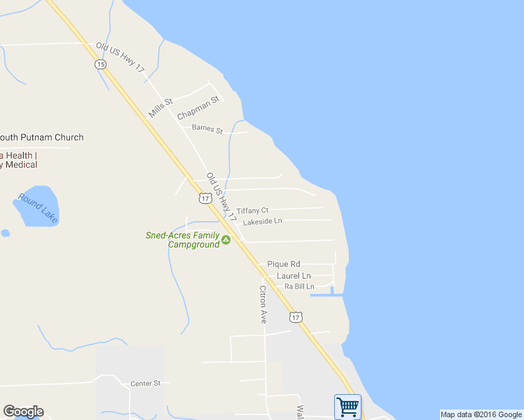 map of restaurants, bars, coffee shops, grocery stores, and more near 117 Tiffany Court in Crescent City