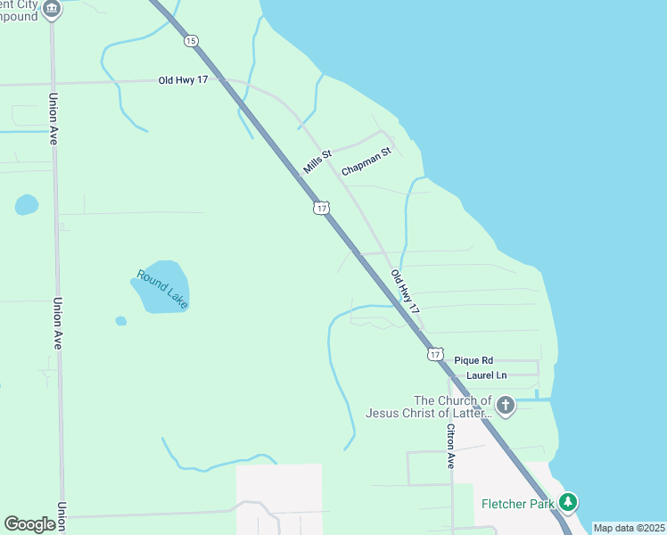 map of restaurants, bars, coffee shops, grocery stores, and more near 2301 U.S. 17 in Crescent City