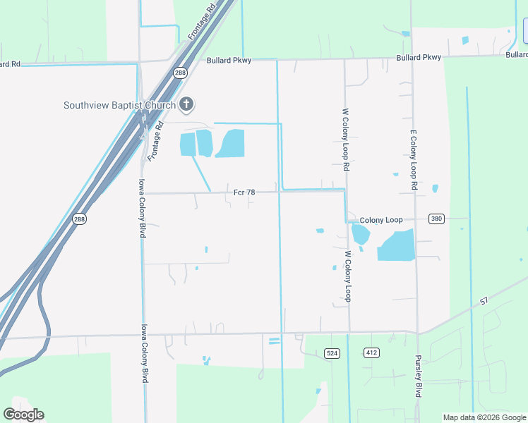 map of restaurants, bars, coffee shops, grocery stores, and more near 4102 Fcr 78 in Rosharon