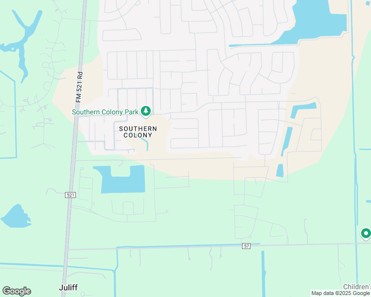 map of restaurants, bars, coffee shops, grocery stores, and more near 718 Autumn Flats Way in Rosharon