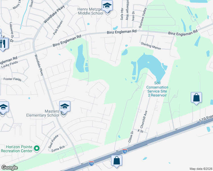 map of restaurants, bars, coffee shops, grocery stores, and more near Paria Canyon in Converse