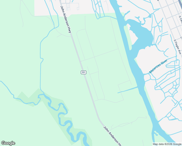 map of restaurants, bars, coffee shops, grocery stores, and more near 711-1799 John Anderson Highway in Flagler Beach