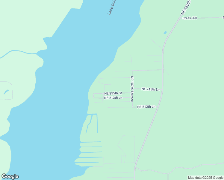 map of restaurants, bars, coffee shops, grocery stores, and more near 21400 Northeast 145th Avenue in Fort McCoy