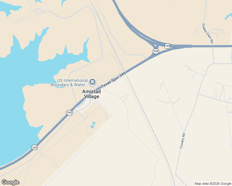 map of restaurants, bars, coffee shops, grocery stores, and more near 169 Brite Road in Del Rio