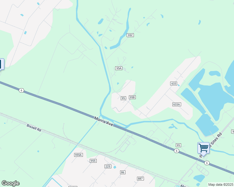 map of restaurants, bars, coffee shops, grocery stores, and more near 8925 Mustang Bayou Road in Manvel