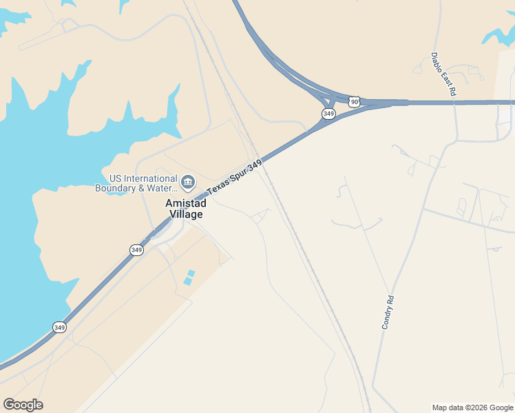 map of restaurants, bars, coffee shops, grocery stores, and more near 169 Brite Road in Del Rio